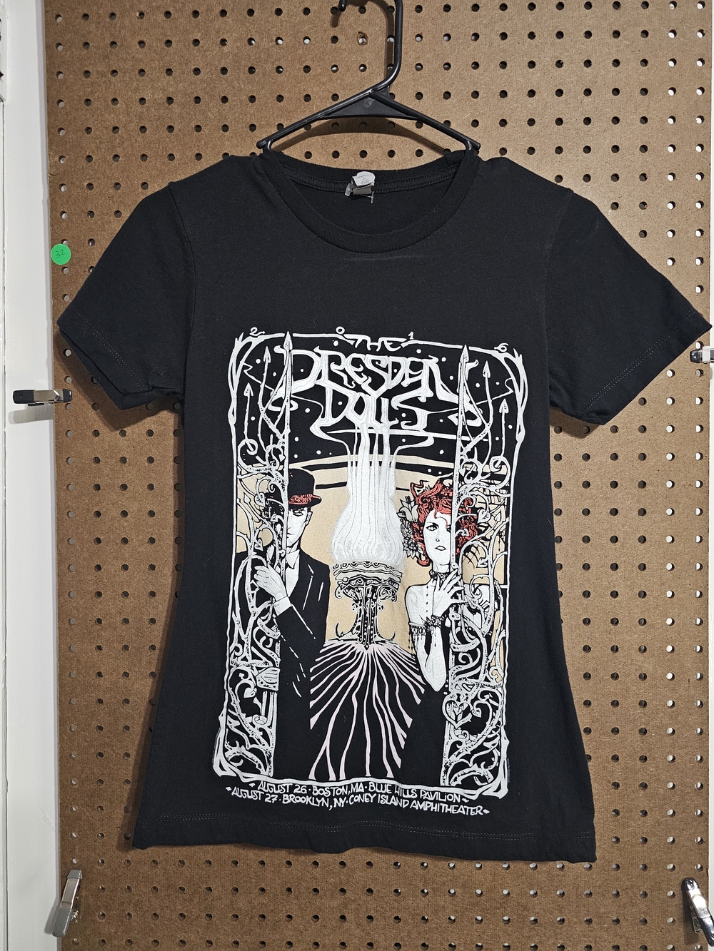 The Dresden Doll 2016 Reunion Tour Band Tee Women's Sz Small